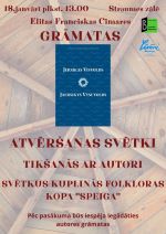 Elitas Franciskas Cimares Grāmatas atvēršanas svētki